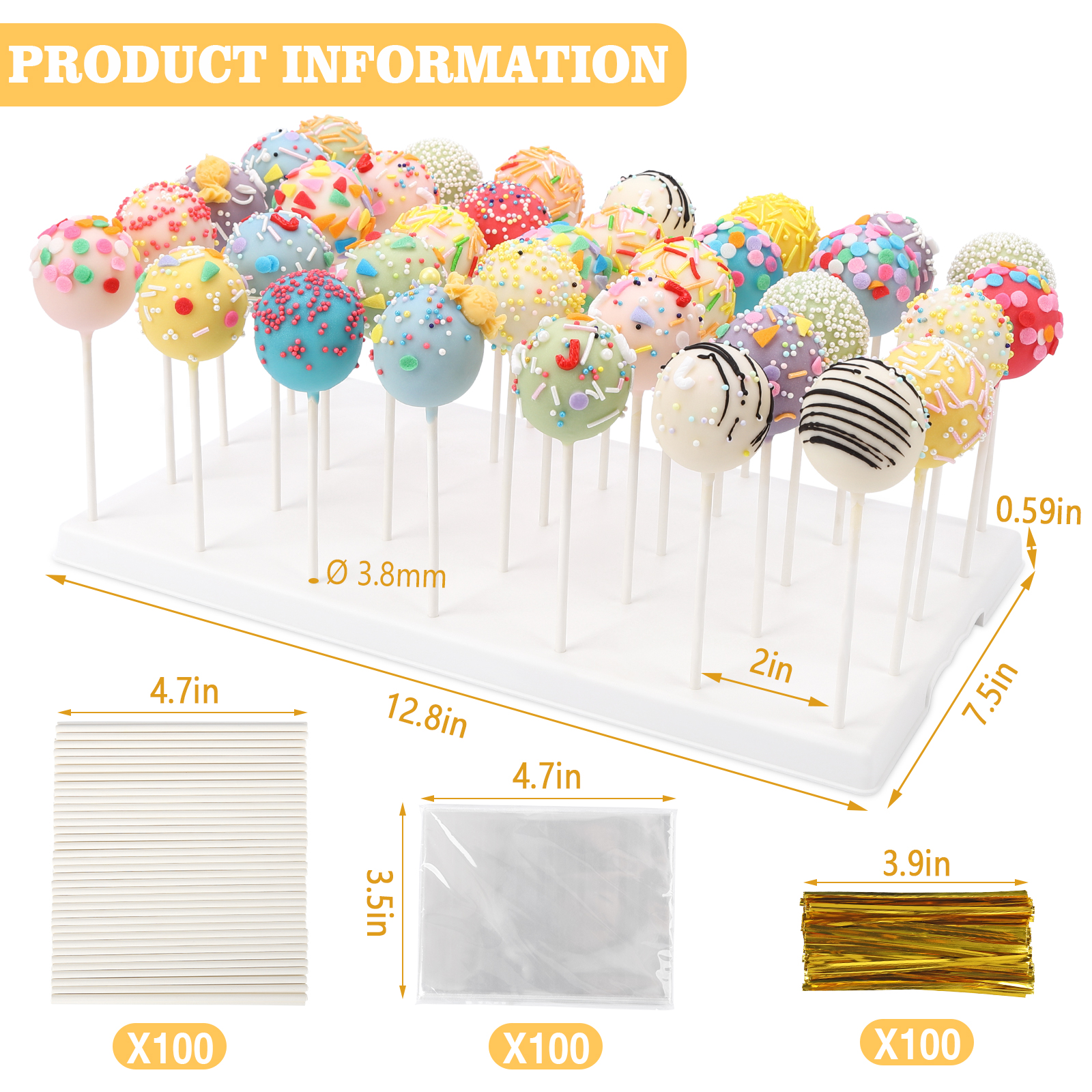 Cake Pop Stand White 官方图片 03