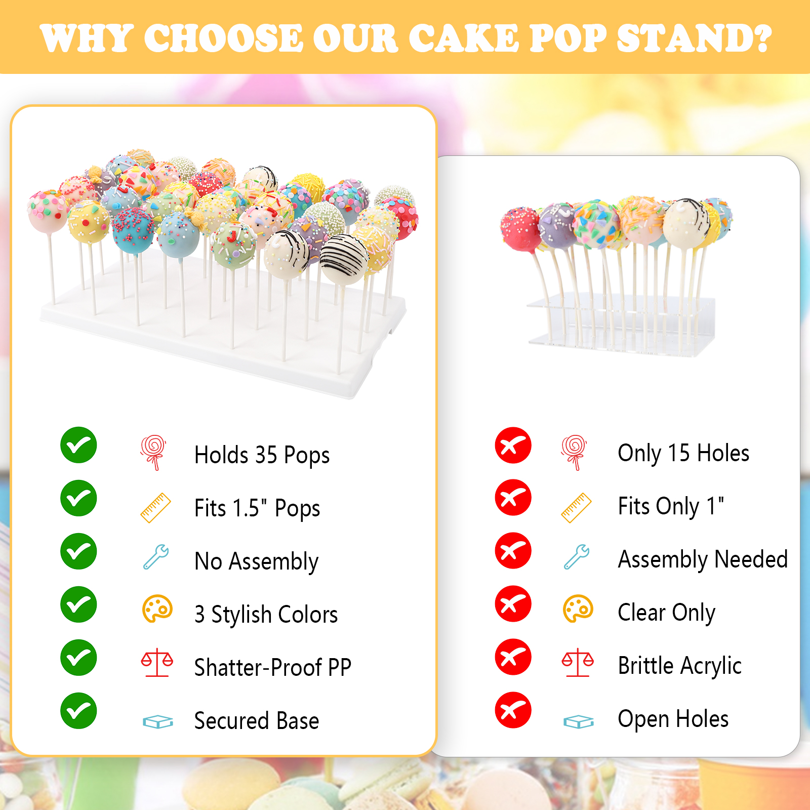 Cake Pop Stand White 官方图片 13